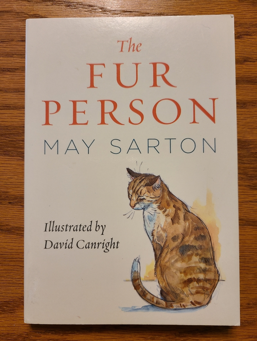 May Sarton's The Fur Person - Illustrated Cat Book - Classic True Story